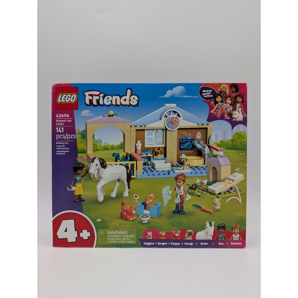 Lego Friends Animal Vet Clinic 42696 New / Sealed